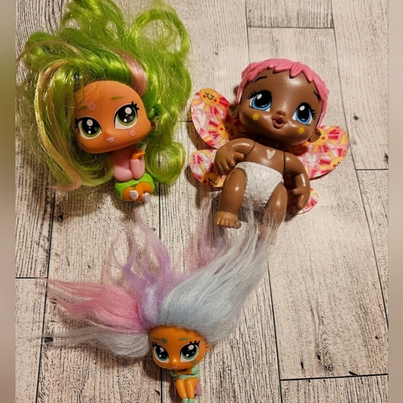 Hasbro Other - Small Dolls Bundle | 3 Dolls | Baby Alive Glo Pixie Mini | Minidooz | Hairdooz